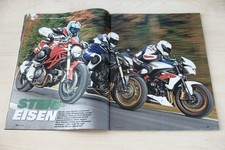 PS Sport Motorrad 01/2013 Ducati Monster 1100 Evo mit 95PS besser als...?