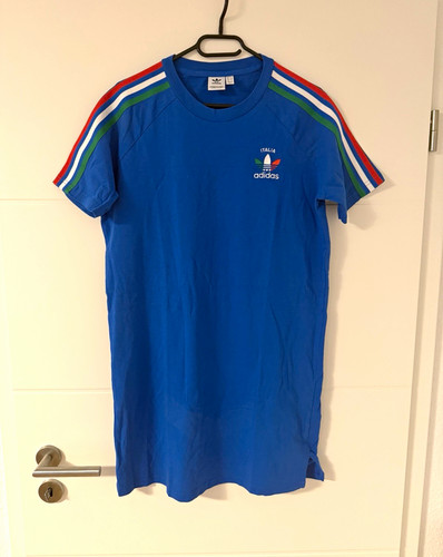 Adidas italia shirtkleid blau - italia,