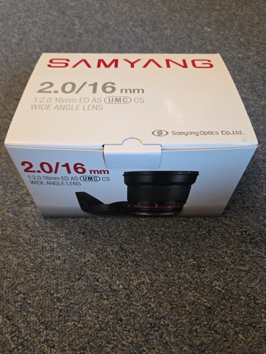 Samyang 16mm ed - f/2.0,