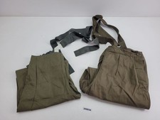 2x NVA Hose Arbeitskleidung m76 m94 Hosenträger grau-grün DDR Militaria #259934