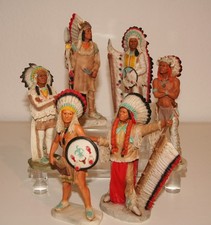 Castagna Indianer Figuren,  6