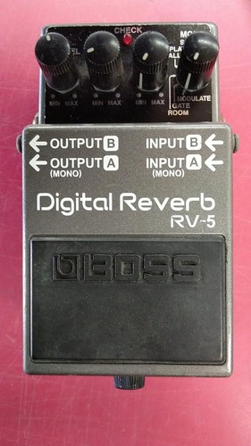 Boss digital reverb 5 - reverb, rv-5