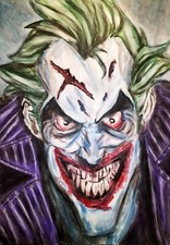 Acrylgemälde Joker Clown