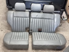 Rücksitzbank Sitzbank Leder grau Mercedes-Benz W124 T-Modell S124 1.Serie Mopf 0