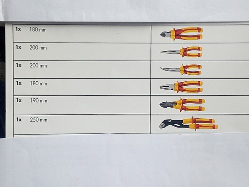 6er vde zangen set 1000v - zangen,