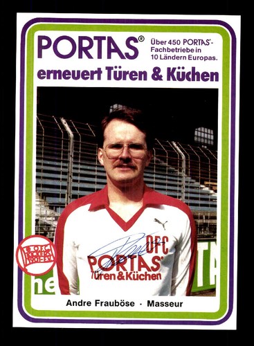 Andre frauböse autogrammkarte - andre,