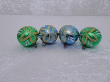 Z73nhr - 4 x DDR Lauscha Glas