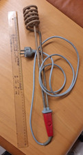 Eimertauchsieder Tauchsieder Heizspirale 230V, 2000W 36 cm Heizstab mit Fühler