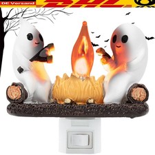 Spooky Halloween Ghost Campfire Decor Kit Outdoor Party Haunted House Gift Set