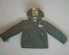 Warme Winterjacke, Gr. 86, Dirkje, gefüttert, braun, Kapuze