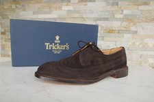 Tricker's EU 45  UK 11 Schnürschuhe Halbschuhe Richard kaffee NEU ehem UVP 615 €