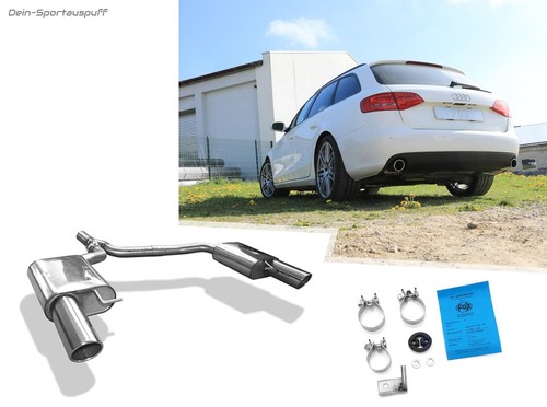 Fox duplex sportauspuff - sportauspuff, audi