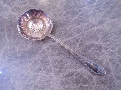 Elegantes silberbesteck rokoko - silberbesteck,