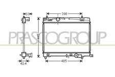 PRASCO Kühler Wasserkühler