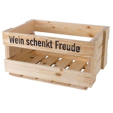Neue Weinkisten "Wein schenkt