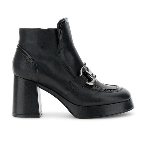 Damen stiefelette nappaleder - -,