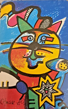 Telefonkarte Sternzeichen Otmar Alt " Jahr des Tigers " Telekom  P 08  04/94