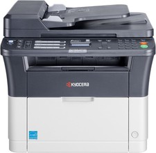 Kyocera FS-1325MFP S/W-Laserdrucker Scanner Kopierer Fax LAN NEU