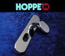 Kombi-Schutzbeschlag HOPPE M86G/3332ZA m. Zylinder-Abd. massiv Messing verchromt