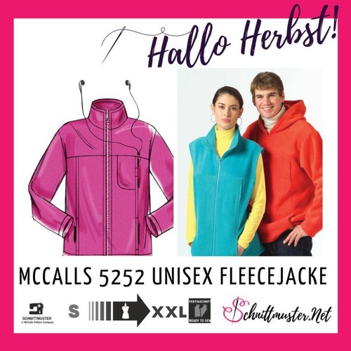 Schnittmuster mccalls 5252 - schnittmuster,