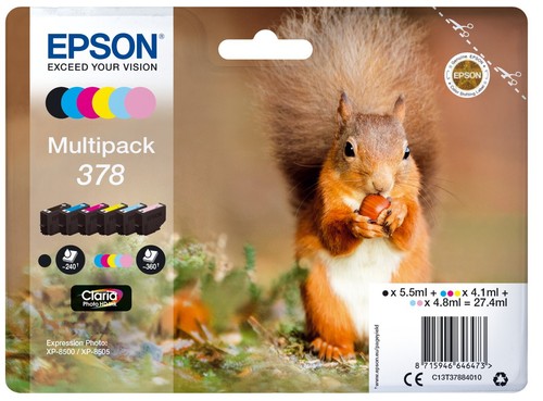 Epson 378 tintenpatrone - 378, 6