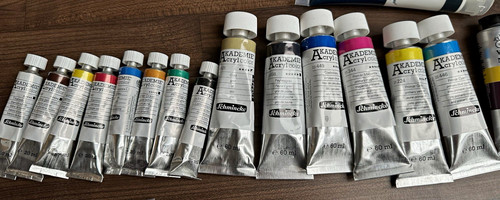 Schmincke akademie acrylfarben - akademie,