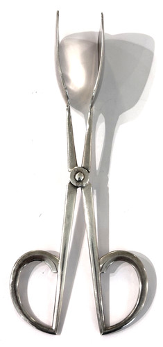 Gebäckzange silber - er,