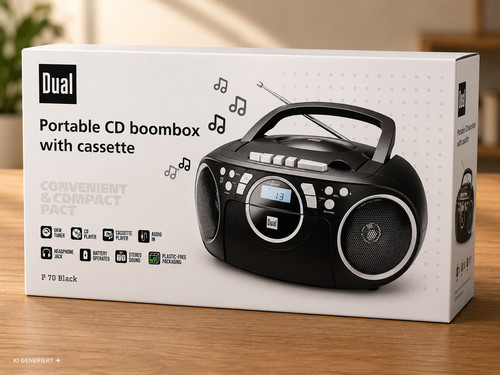 Dual p70 kassettenradio - p70, cd