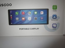 Android Auto Carplay AHD Rückfahrkamera  Mit 10.3'' Tragbar Monitor