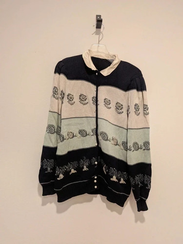 Vintage cardigan strickjacke - cardigan,