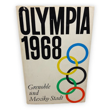 Olympia 1968 Grenoble und Mexiko Stadt Sportverlag Berlin Autorenkollektiv 1970