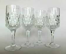 4 Weingläser/ Bleikristall