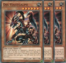 yugioh 3x Des Volstgalph
