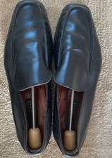Halbschuhe Loafer Gr. 43 Fratelli Rossetti schwarz Echtleder