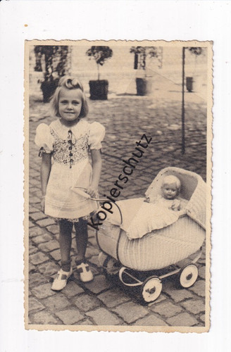 Altes originalfoto kind mit - altes,