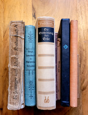 8 Bücher Konvolut  antik , ab