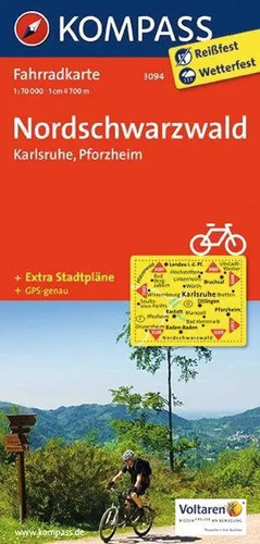 Kompass fahrradkarte 3094 - fahrradkarte,
