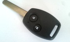 2-Tasten Funk-Schlüssel für Honda +Rohling Civic Accord Jazz CR-V FR-V key mit T