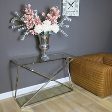 KONSOLENTISCH WANDTISCH GLAS