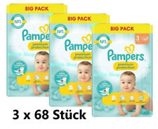 Pampers Premium Protection Midi Windeln Big Pack, 6-10 kg, Gr. 3, 3 x 68 Stück
