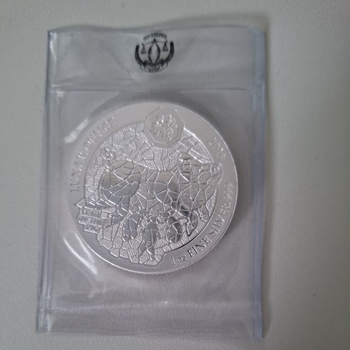 Silber ruanda lunar 2019 - silber,