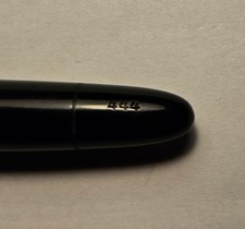 Seltener Montblanc Kolbenfüller 444, Metallkappe, 14c