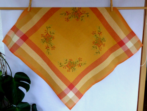 Gewebte tischdecke - gewebte,