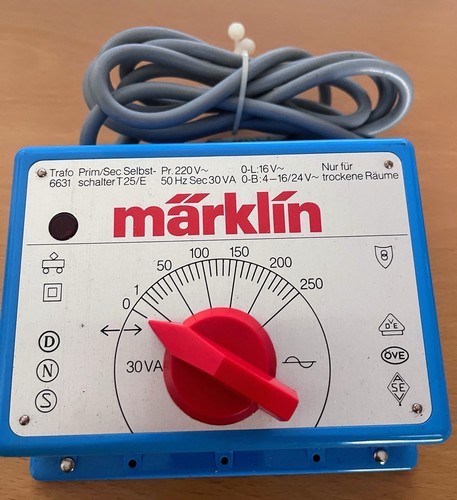 Märklin trafo 6631 spur - märklin,