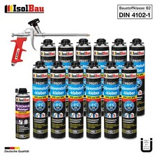 Dämmstoffkleber Klebeschaum Perimeterkleber Reiniger Schaumpistole EPS XPS PU B2