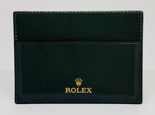 Rolex Etui Kartenhalter Kartenetui für Garantiekarte grün Ref 4119209.05