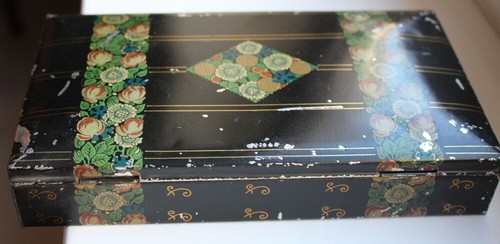 Jugendstil blechdose bahlsen - jugendstil,