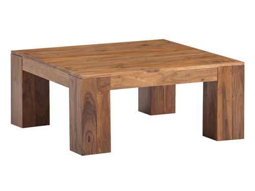 Couchtisch osbon 90x90 akazie - couchtisch,