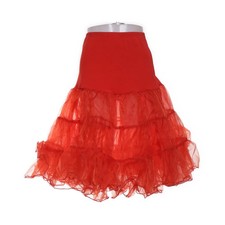 Tüllrock, Größe: XXL, Rot