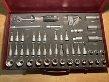 3/8" Steckschlüssel-Garnitur WGB in Koffer